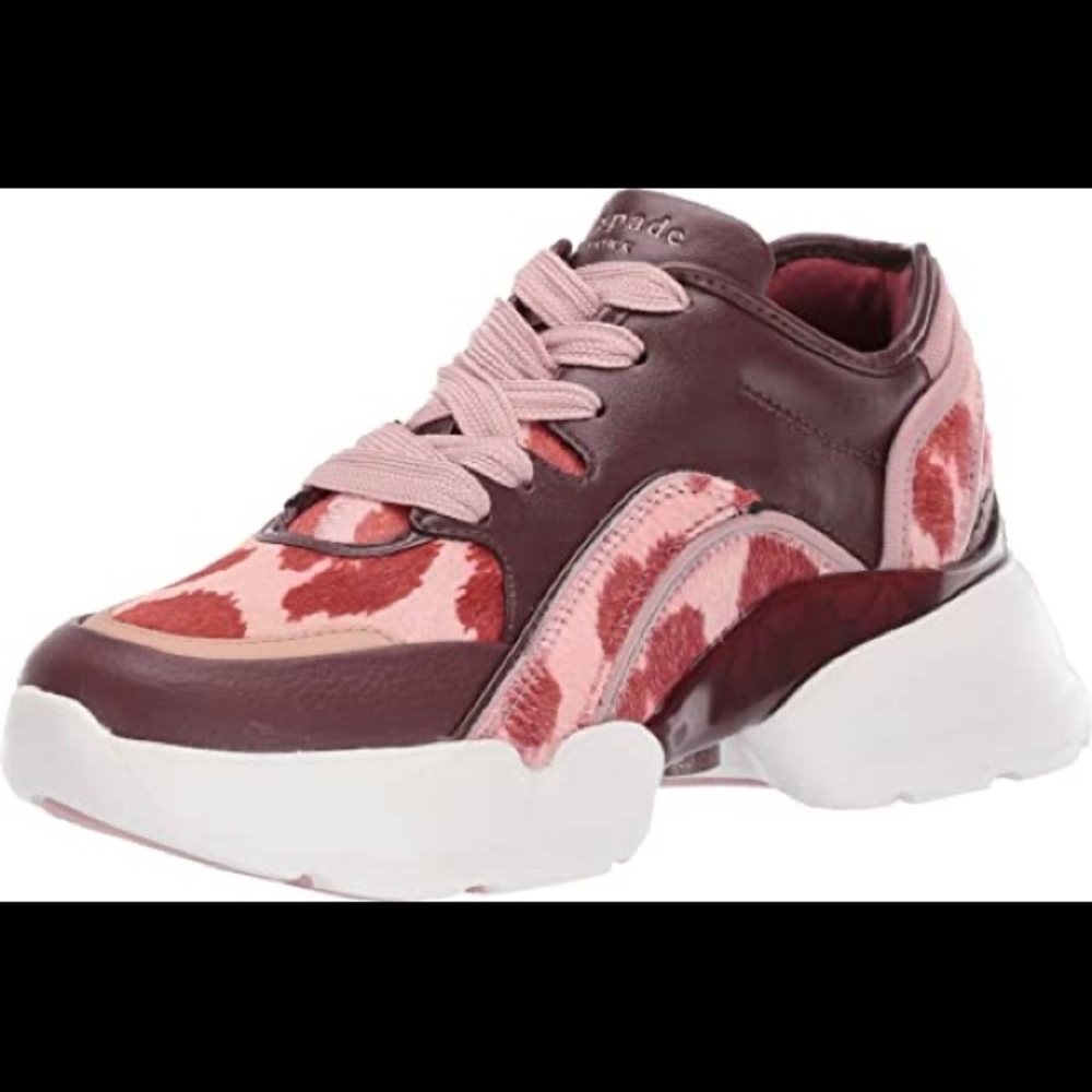 Kate Spade New York Womens Athletic Bulky Cloud Sneaker Multi Pink Sz 7.5 - Picture 10 of 10